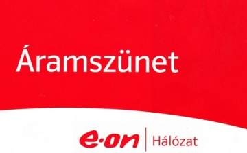 Áramszünet várható!