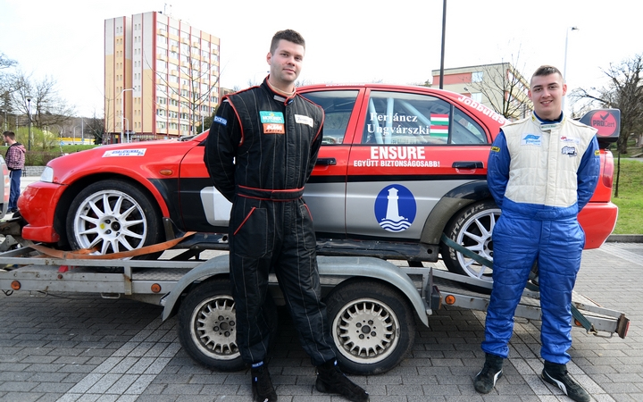 Rögtön a mélyvízbe kerültünk! - Ferjáncz András - Ungvárszki Milán, Ózd Rallysprint.