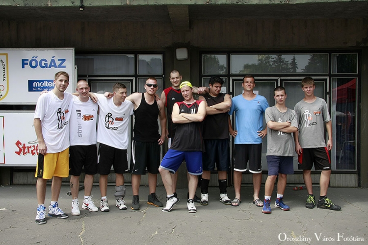 Streetball bajnokság Oroszlányban