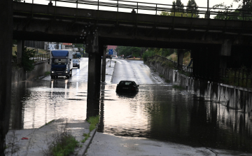 Kidőlt fák, hömpölygő esővíz okozott gondot országszerte